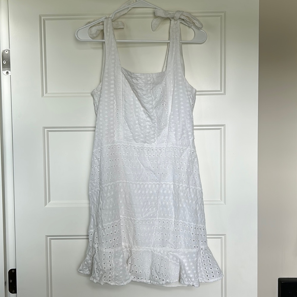 Large White Altar’d State Dress
